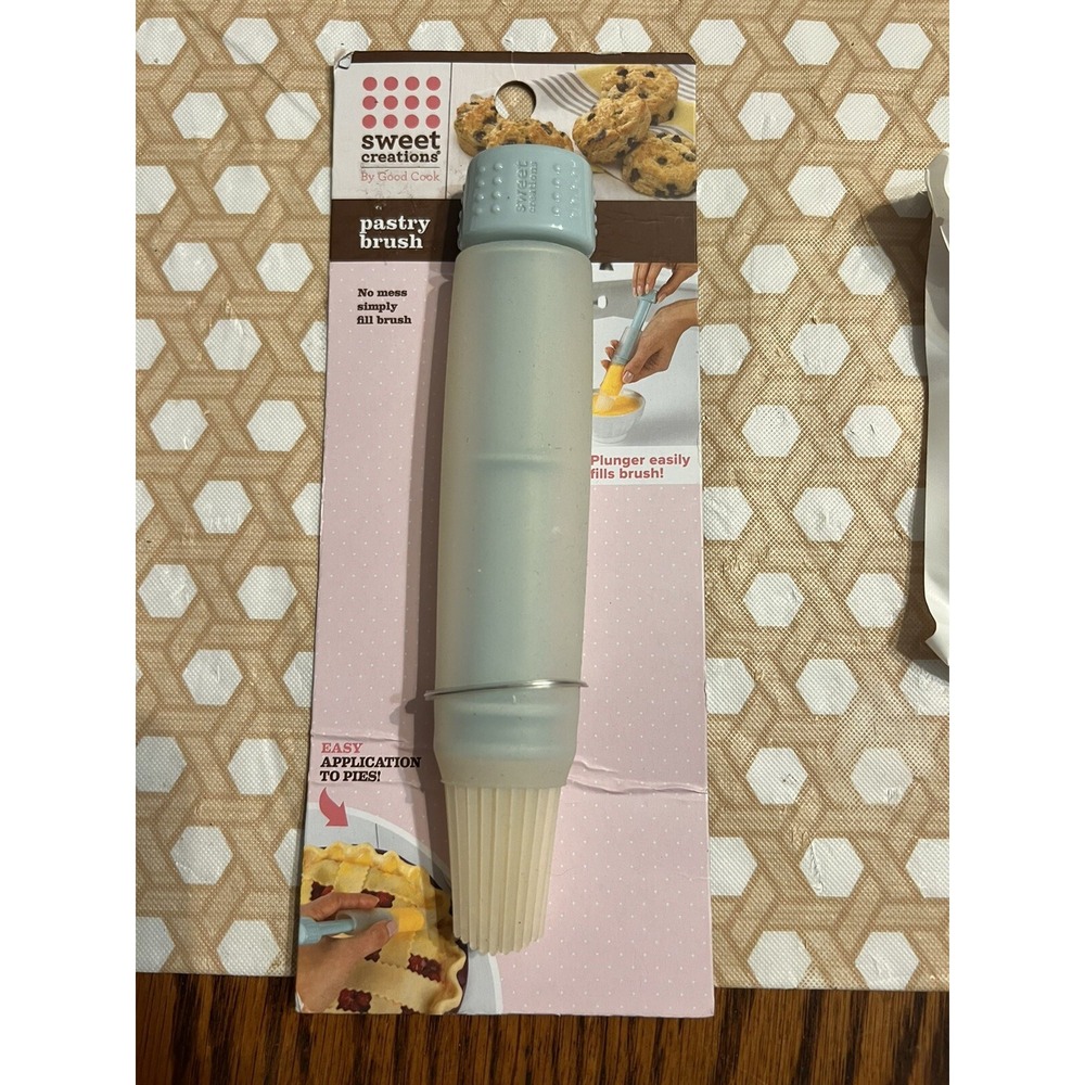 Sweet Creations‎ by Good Cook Silicone Pastry Brush  with Plunger